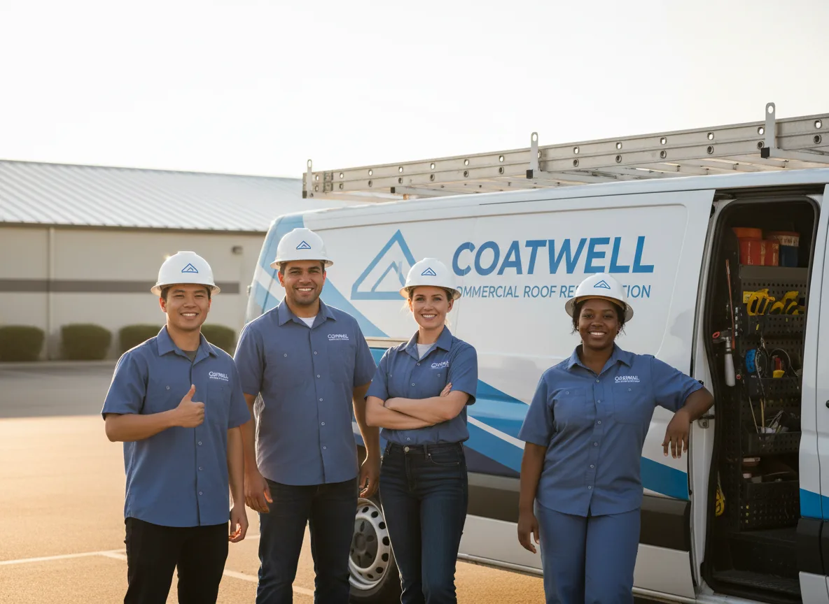 Commercial roof coating company in Sandy Lake, PA